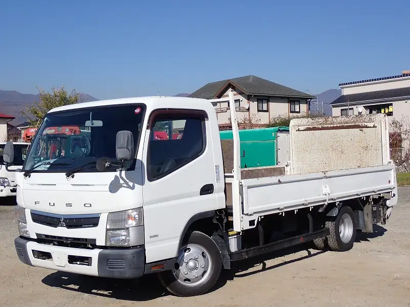 三菱 キャンター 小型 平ボディ パワーゲート TPG-FEB50 の中古トラック【車両No.178220】