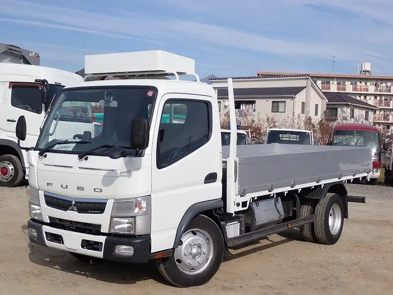 三菱 キャンター 小型 平ボディ 床鉄板 アルミブロック の中古トラック【車両No.178217】