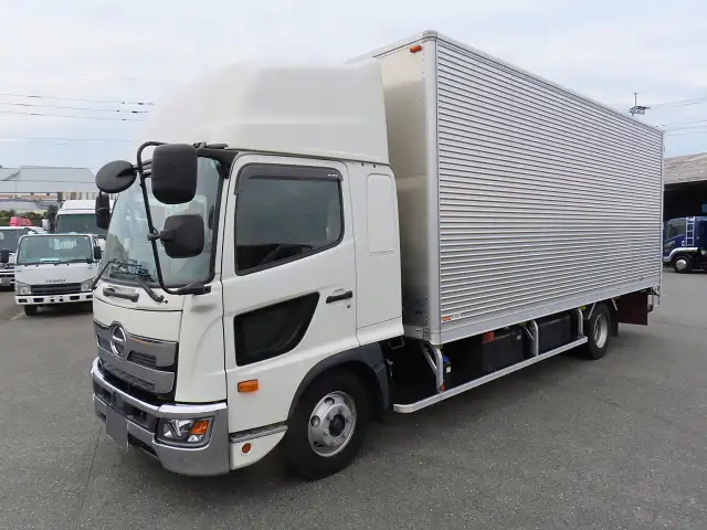 日野 レンジャー 中型/増トン アルミバン エアサス センターローラー の中古トラック【車両No.178280】