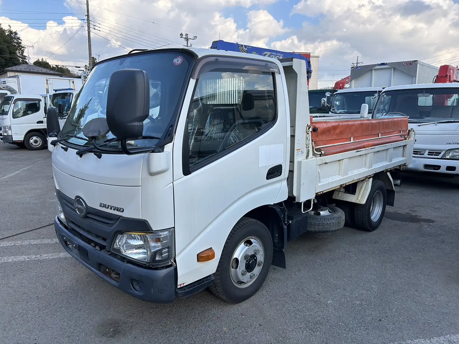 日野 デュトロ 小型 ダンプ 強化 コボレーン の中古トラック【車両No.178358】