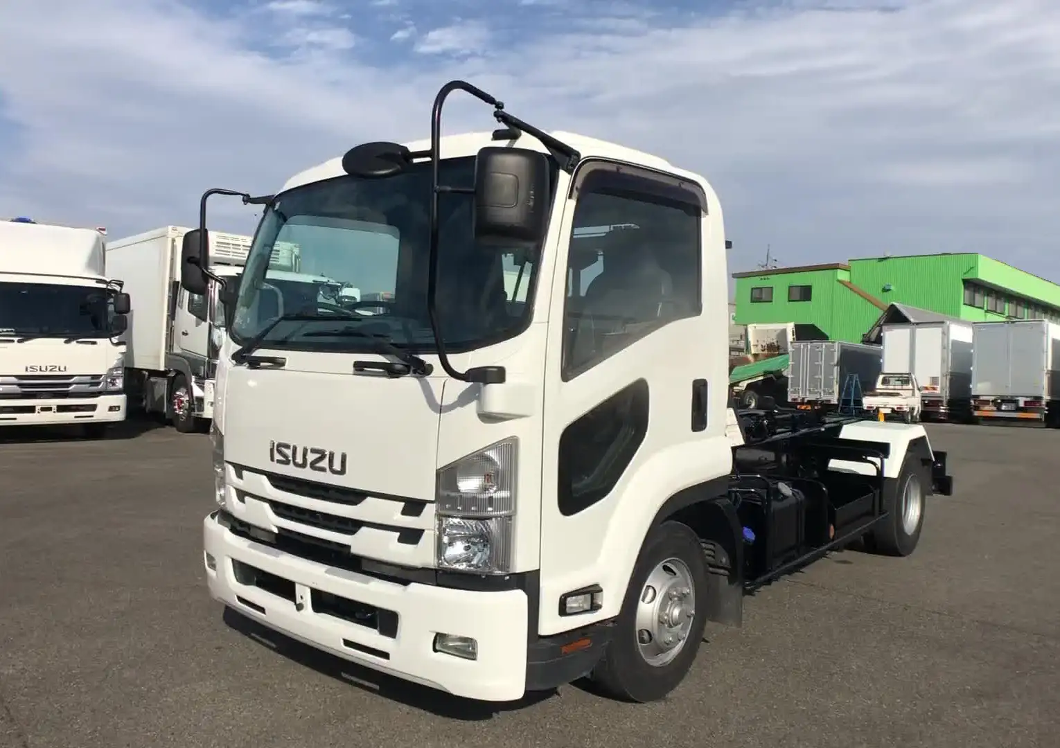 いすゞ フォワード 中型/増トン アームロール コンテナ付き ツインホイスト の中古トラック【車両No.178424】