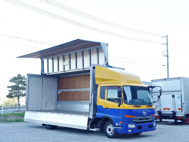 日産UD コンドル 中型/増トン ウイング エアサス ベッド の中古トラック【車両No.178382】