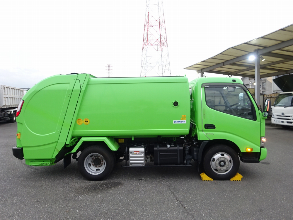 日野 デュトロ 小型 パッカー車(塵芥車) 巻き込み式 回転ダンプ式の中古トラック画像7