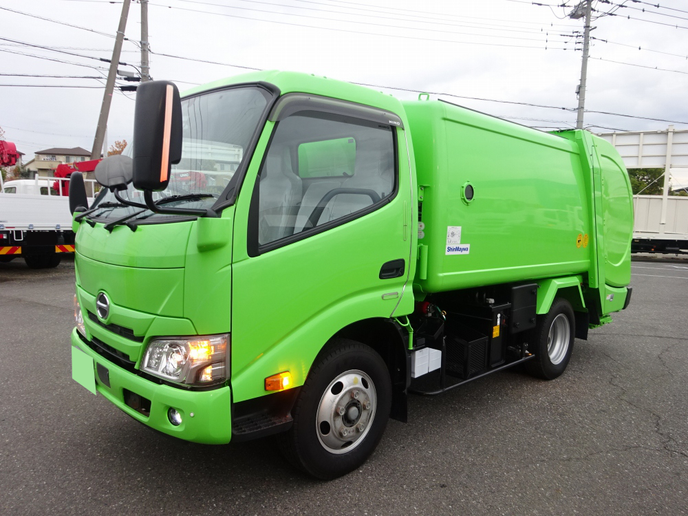 日野 デュトロ 小型 パッカー車(塵芥車) 巻き込み式 回転ダンプ式｜画像1