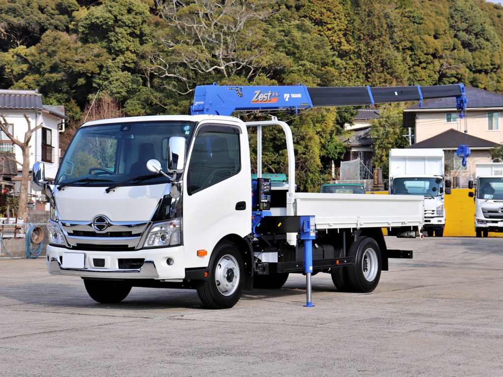 日野 デュトロ 小型 クレーン付き(ユニック) 4段 ラジコン｜画像1