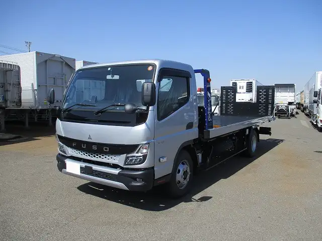三菱 キャンター 小型 車両重機運搬 ラジコン ウインチ の中古トラック【車両No.178403】
