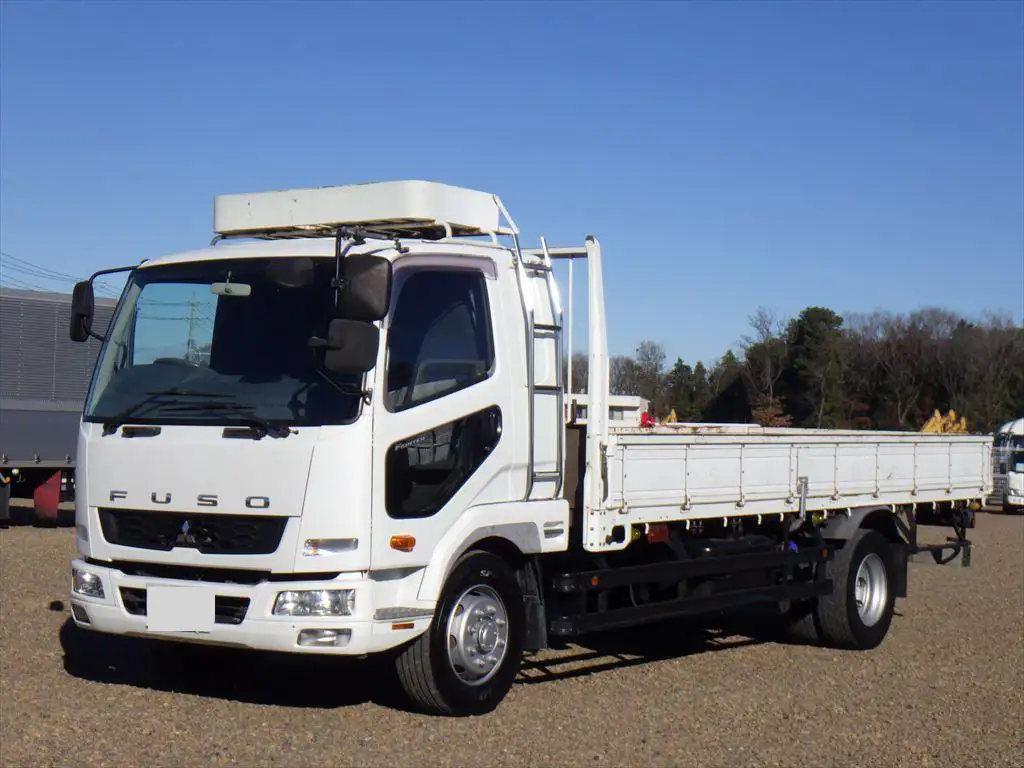 三菱 ファイター 中型/増トン 平ボディ ベッド LKG-FK62FZ の中古トラック【車両No.178583】