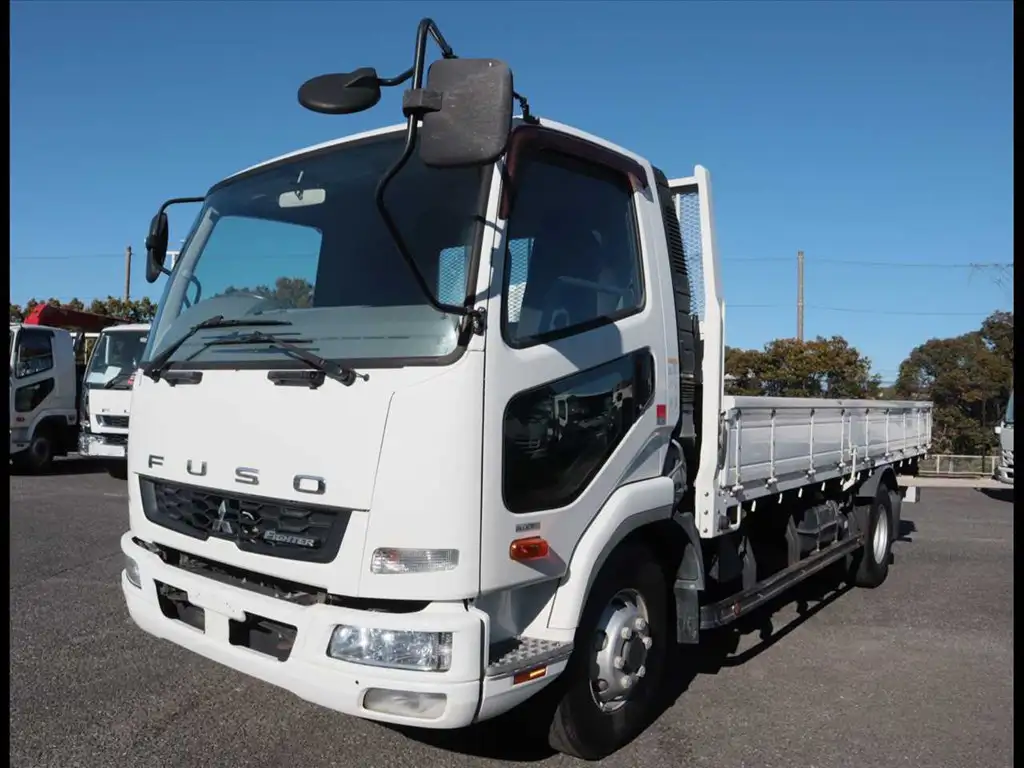 三菱 ファイター 中型/増トン 平ボディ 床鉄板 TKG-FK71F の中古トラック【車両No.178637】