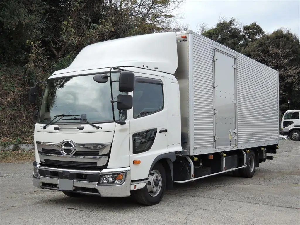 日野 レンジャー 中型/増トン アルミバン パワーゲート エアサス の中古トラック【車両No.178784】