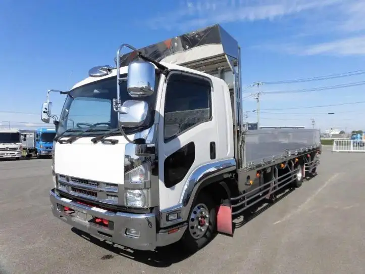 いすゞ フォワード 中型/増トン 平ボディ アルミブロック エアサス の中古トラック【車両No.178802】
