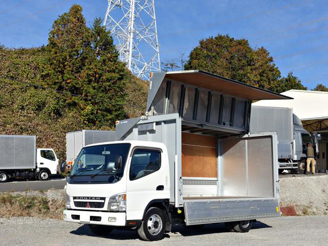 三菱 キャンター 小型 ウイング PA-FE83DEN H19｜画像1