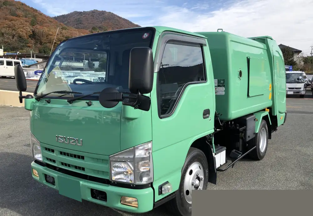 いすゞ エルフ 小型 パッカー車 巻き込み式 回転ダンプ式 の中古トラック【車両No.178953】