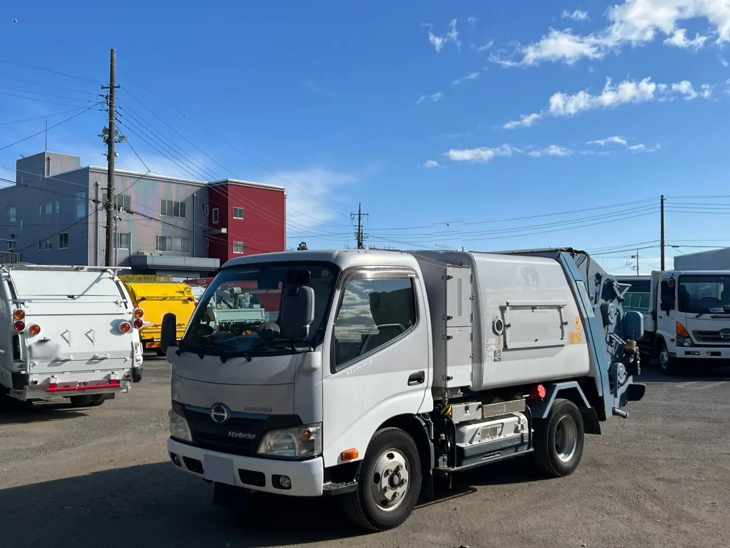 日野 デュトロ 小型 パッカー車(塵芥車) 巻き込み式 回転ダンプ式｜画像1