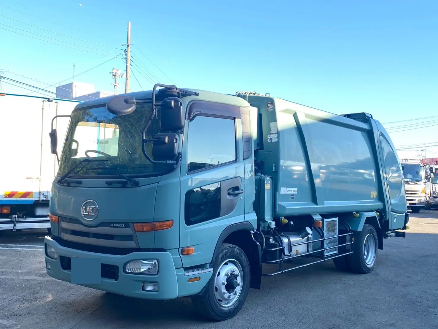 日産UD コンドル 中型/増トン パッカー車(塵芥車) プレス式 TKG-LK38N｜画像1