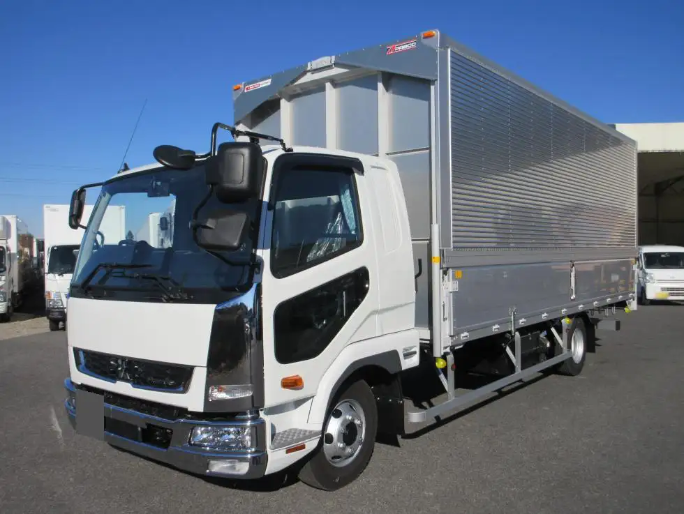 三菱 ファイター 中型/増トン ウイング エアサス ベッド の中古トラック【車両No.179000】
