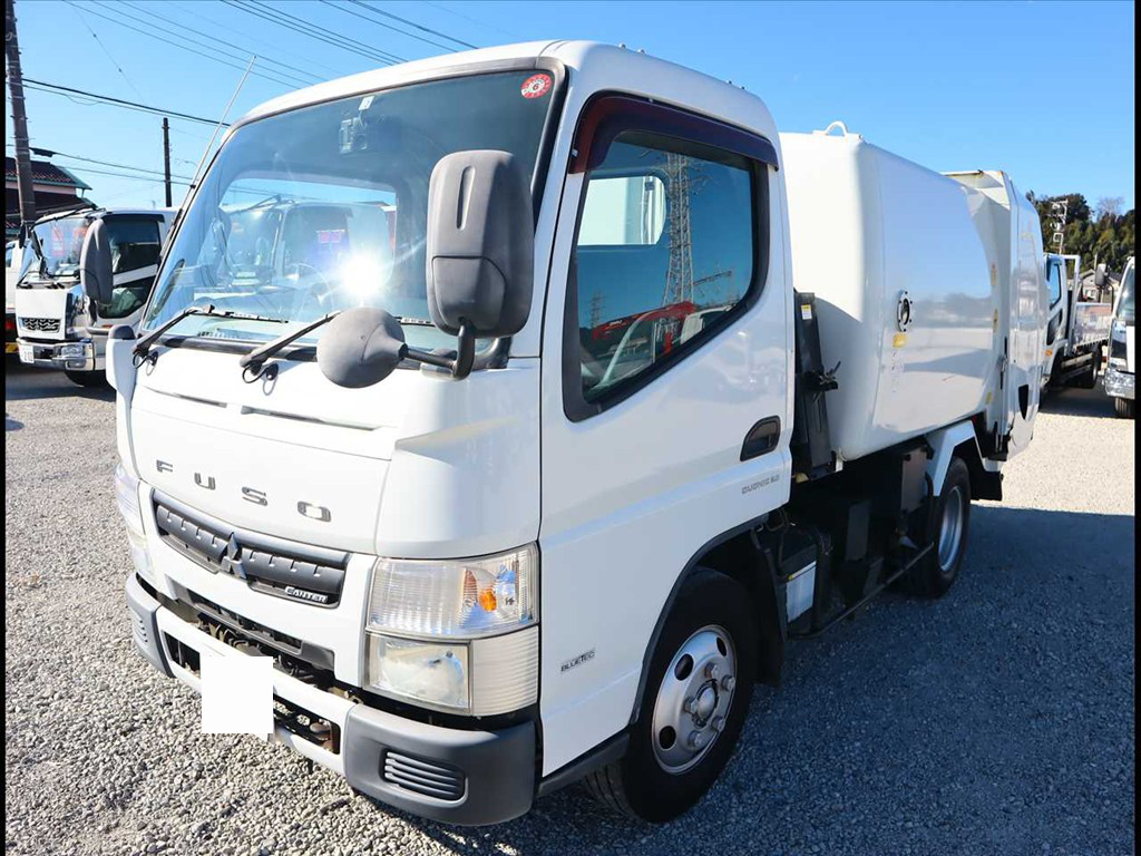 三菱 キャンター 小型 パッカー車(塵芥車) 巻き込み式 回転ダンプ式｜画像1