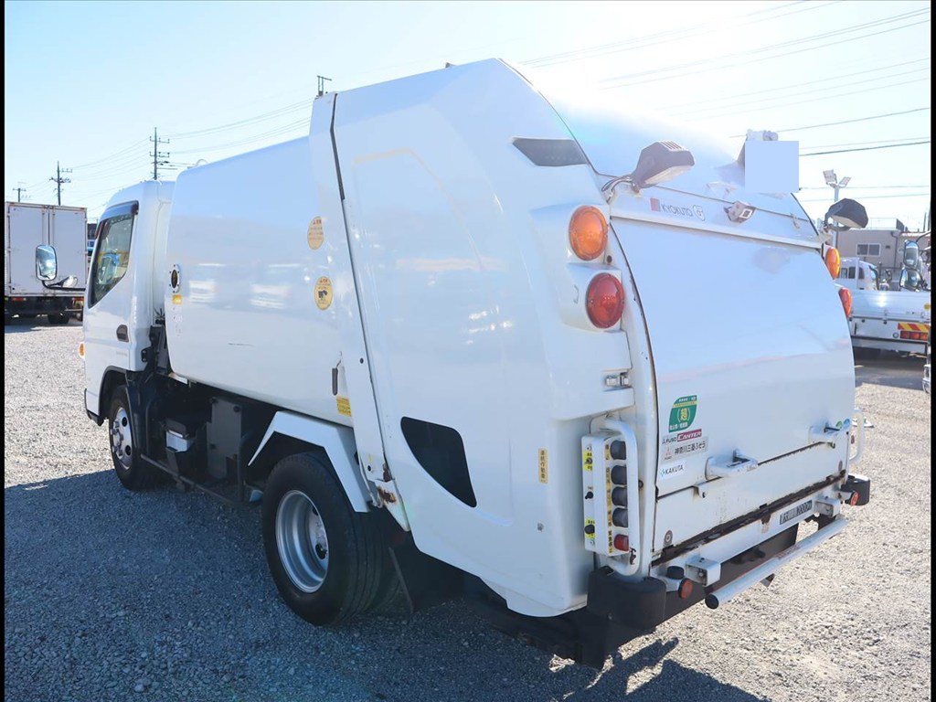 三菱 キャンター 小型 パッカー車(塵芥車) 巻き込み式 回転ダンプ式の中古トラック画像5