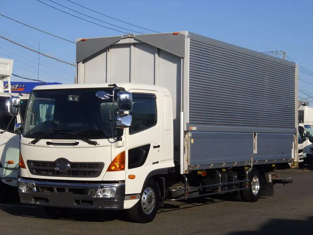 日野 レンジャー 中型/増トン ウイング パワーゲート 床鉄板 の中古トラック【車両No.179236】