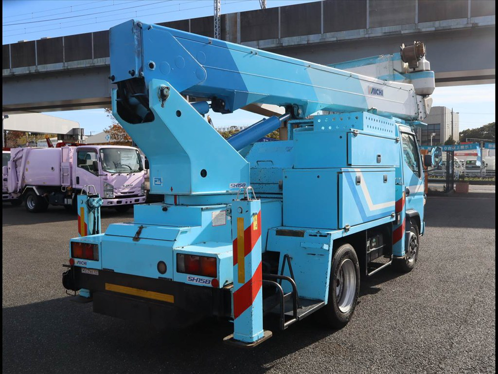 三菱 キャンター 小型 高所・建柱車 高所作業車 電工仕様の中古トラック画像3