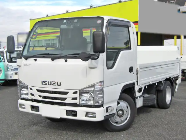 いすゞ エルフ 小型 平ボディ パワーゲート 床鉄板 の中古トラック【車両No.179334】