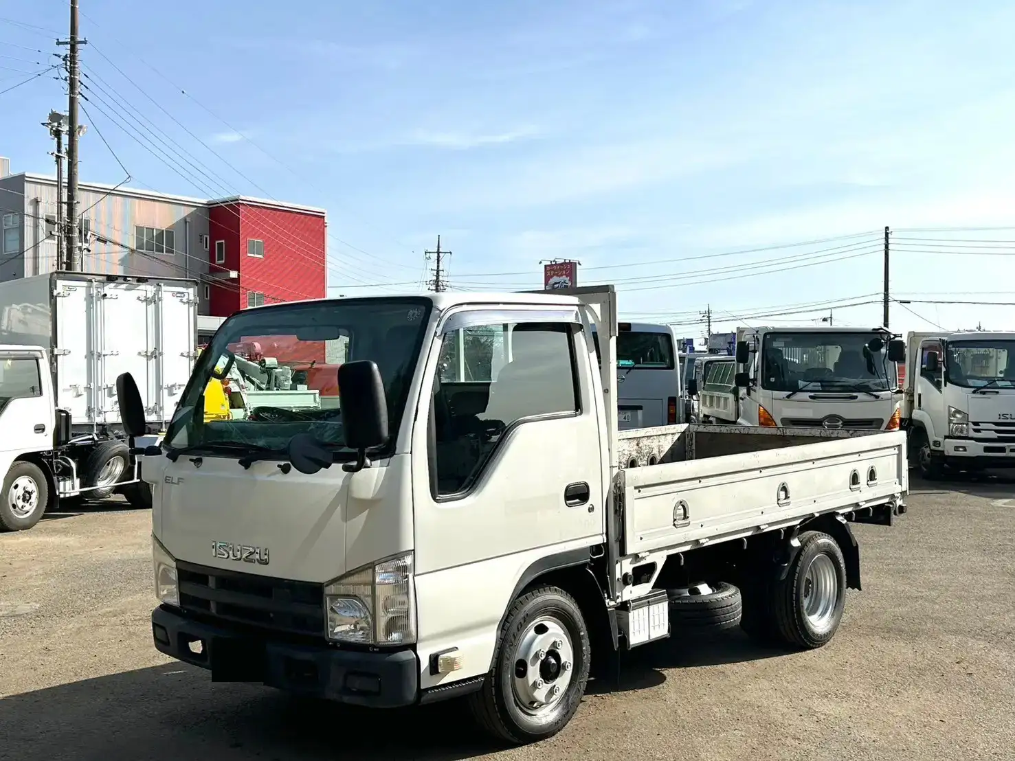 いすゞ エルフ 小型 平ボディ TKG-NJR85A H24 の中古トラック【車両No.179336】