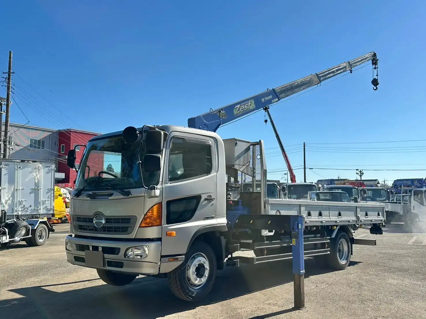 日野 レンジャー 中型/増トン クレーン付 4段 ラジコン の中古トラック【車両No.179306】