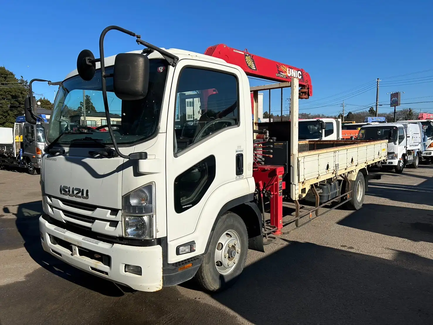 いすゞ フォワード 中型/増トン クレーン付 4段 ラジコン の中古トラック【車両No.179384】