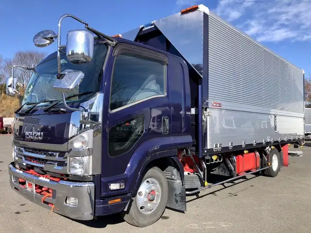 いすゞ フォワード 中型/増トン ウイング パワーゲート ベッド の中古トラック【車両No.179242】