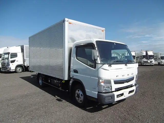 三菱 キャンター 小型 アルミバン パワーゲート サイドドア の中古トラック【車両No.179559】
