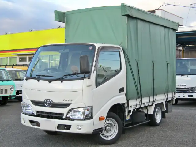 トヨタ ダイナ 小型 平ボディ 幌 QDF-KDY221 の中古トラック【車両No.179830】