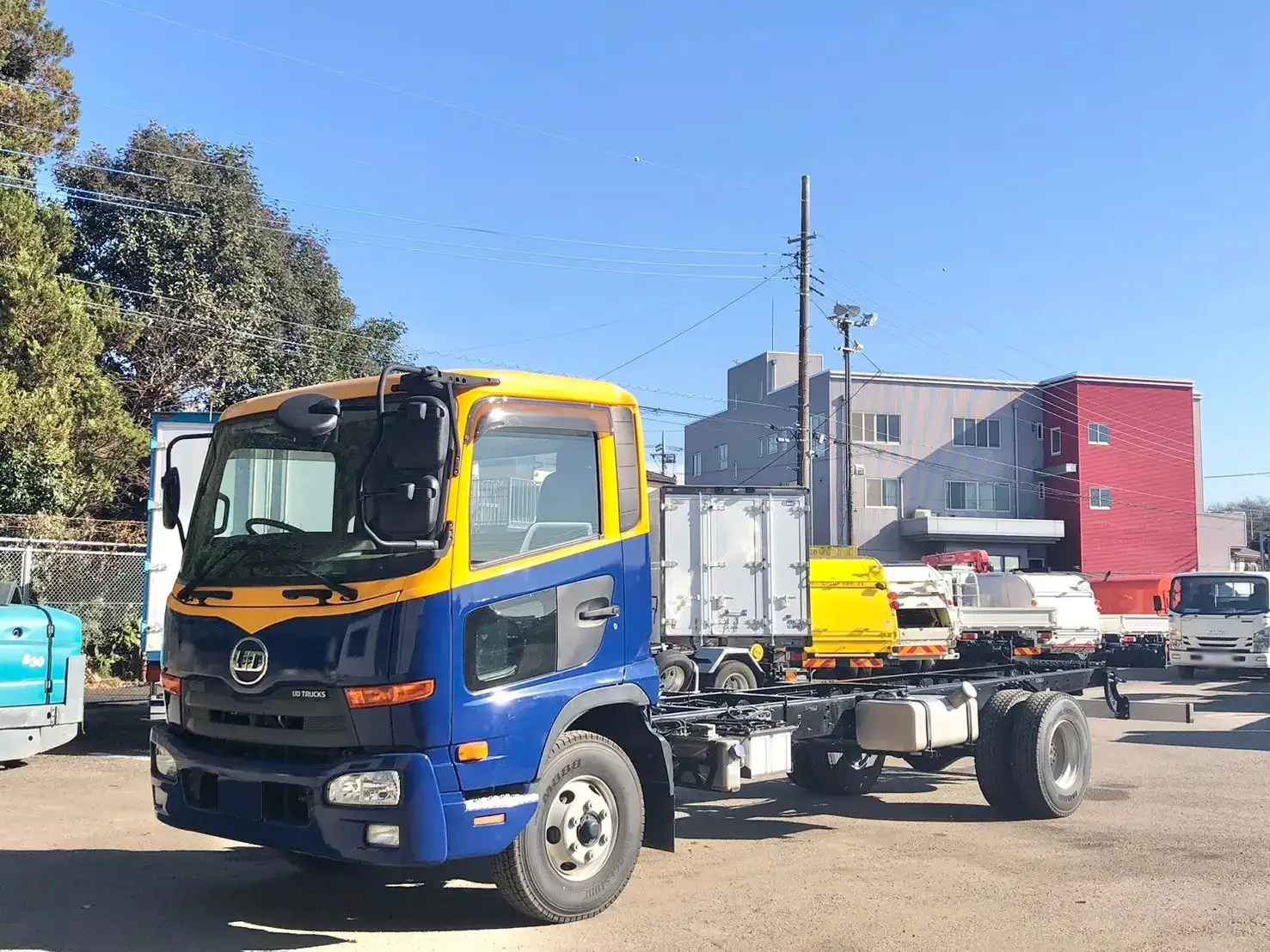 日産UD コンドル 中型/増トン シャーシ TKG-MK38L H29 の中古トラック【車両No.179849】