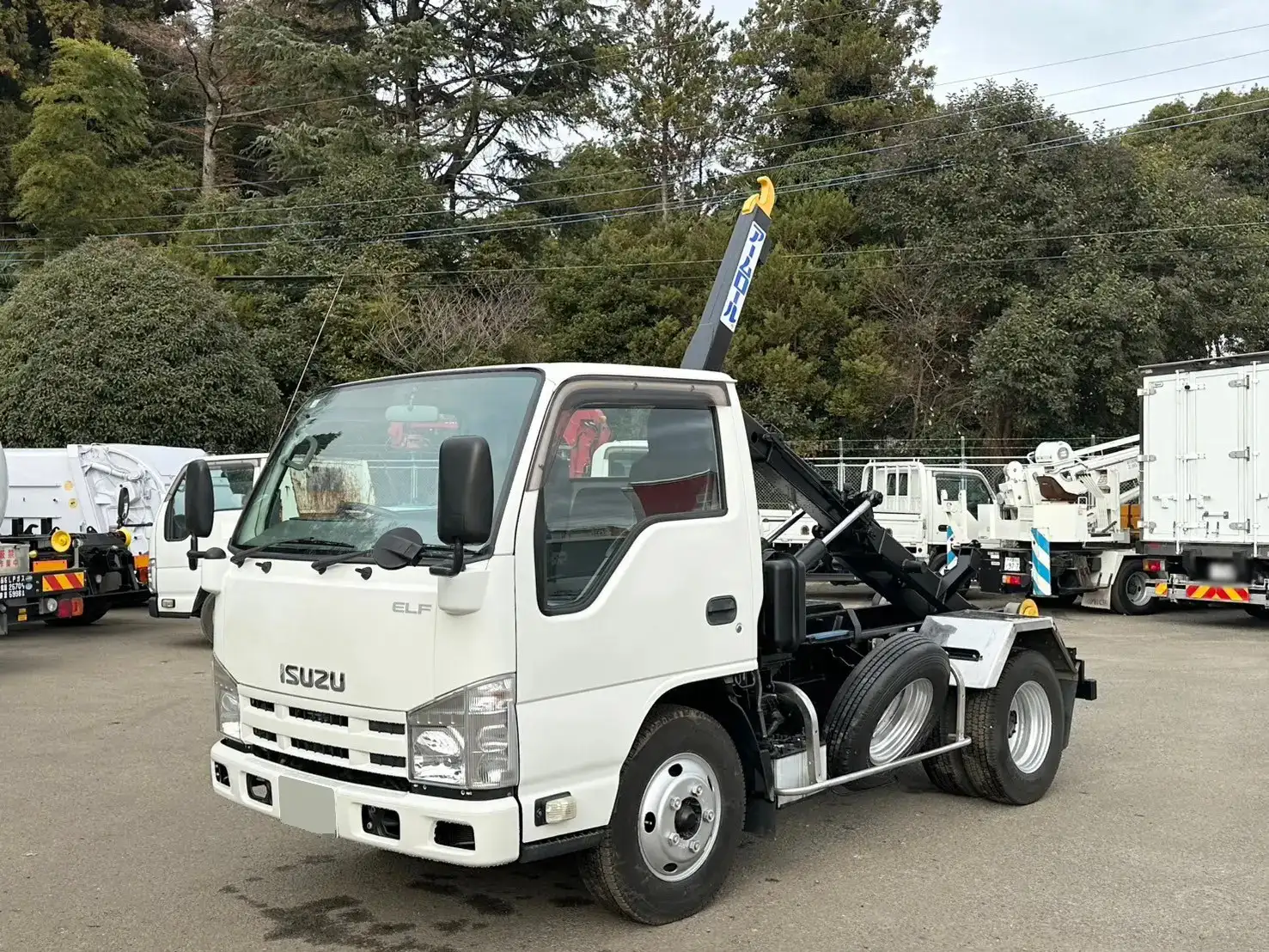 いすゞ エルフ 小型 アームロール ツインホイスト TKG-NKR85AN の中古トラック【車両No.179785】