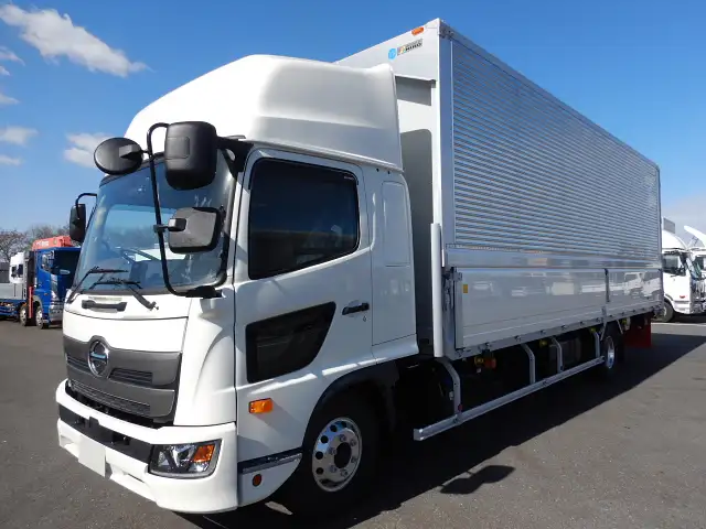 日野 レンジャー 中型/増トン ウイング エアサス ベッド の中古トラック【車両No.179581】