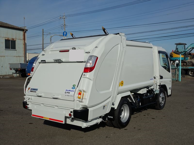 三菱 キャンター 小型 パッカー車(塵芥車) プレス式 2RG-FEAV0の中古トラック画像2