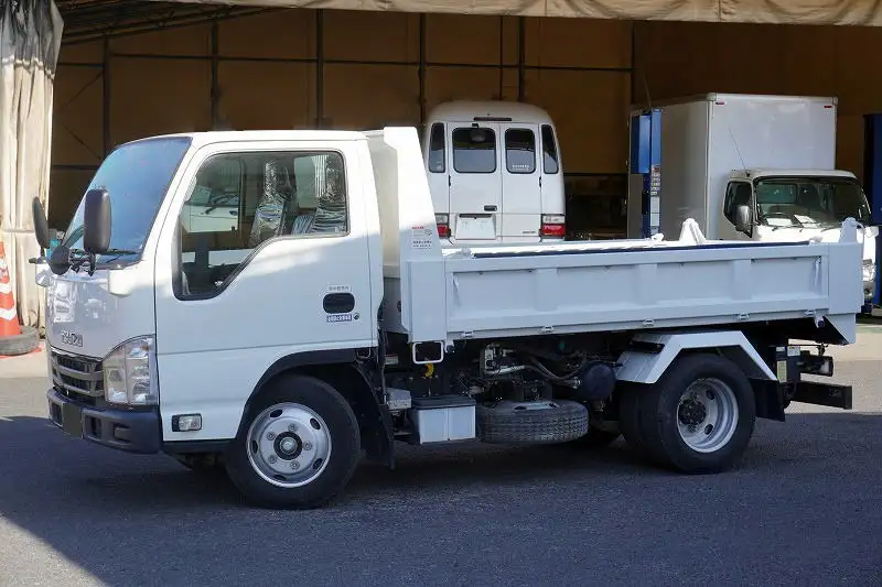 いすゞ エルフ 小型 ダンプ ローダー 強化 の中古トラック【車両No.179955】