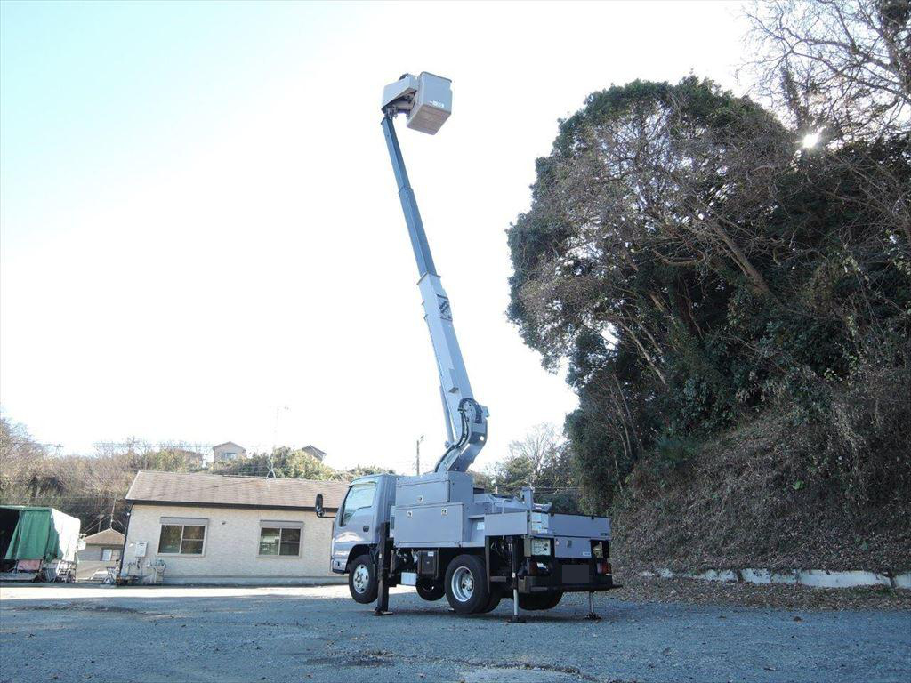 いすゞ エルフ 小型 高所・建柱車 高所作業車 電工仕様の中古トラック画像12