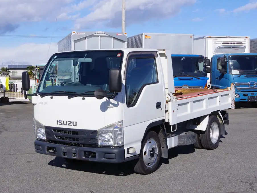いすゞ エルフ 小型 ダンプ 強化 コボレーン の中古トラック【車両No.180005】