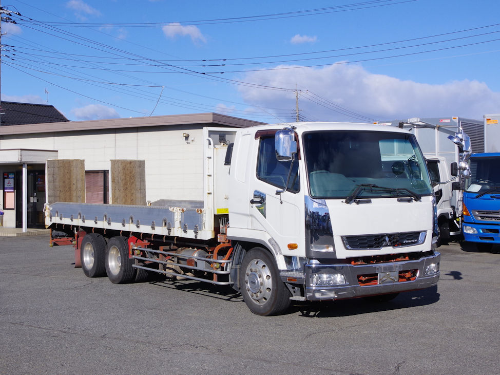 三菱 ファイター 中型/増トン 車両重機運搬 ラジコン ウインチの中古トラック画像2