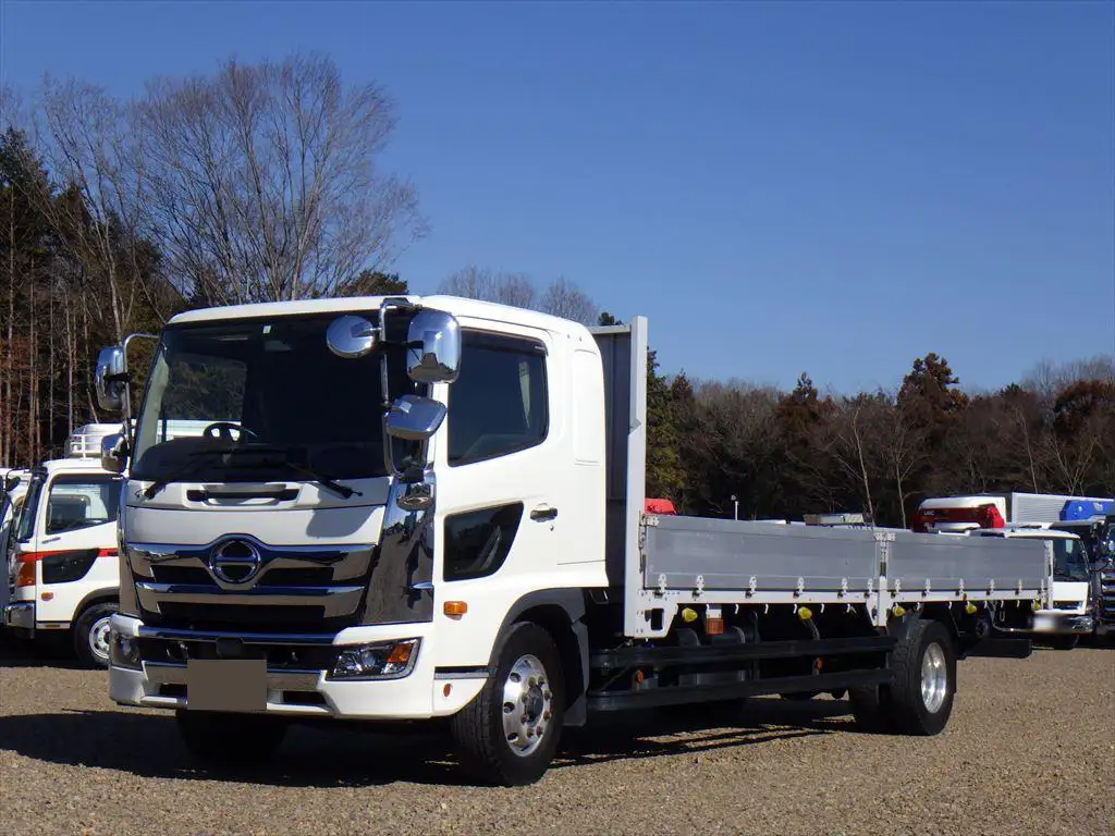 日野 レンジャー 中型/増トン 平ボディ アルミブロック ベッド の中古トラック【車両No.180038】
