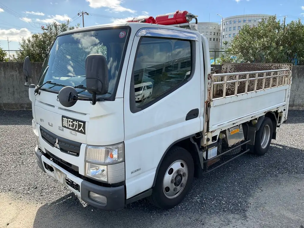 三菱 キャンター 小型 平ボディ パワーゲート 床鉄板 の中古トラック【車両No.180034】