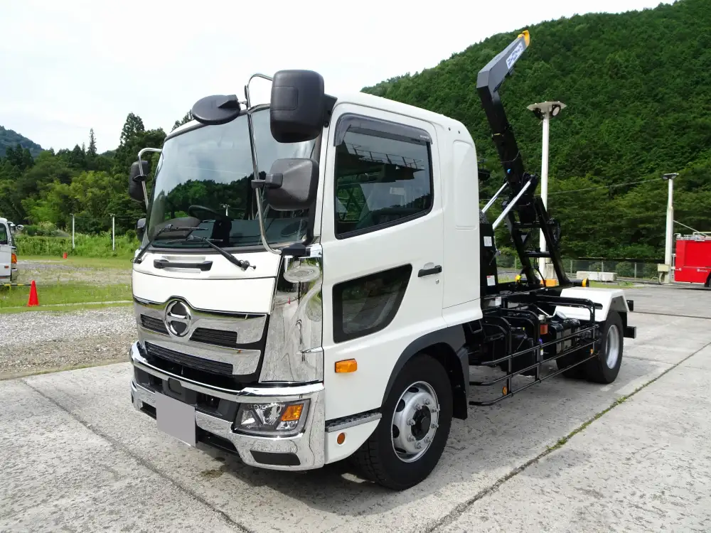 日野 レンジャー 中型/増トン アームロール ツインホイスト ベッド の中古トラック【車両No.179858】