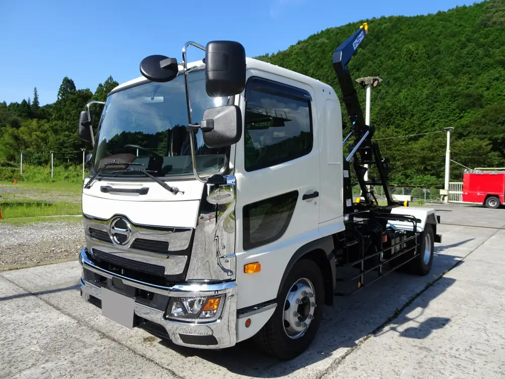 日野 レンジャー 中型/増トン アームロール ツインホイスト ベッド の中古トラック【車両No.179859】