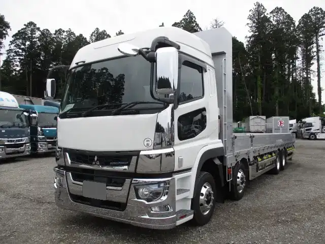 三菱 スーパーグレート 大型 平ボディ ハイルーフ アルミブロック の中古トラック【車両No.180153】