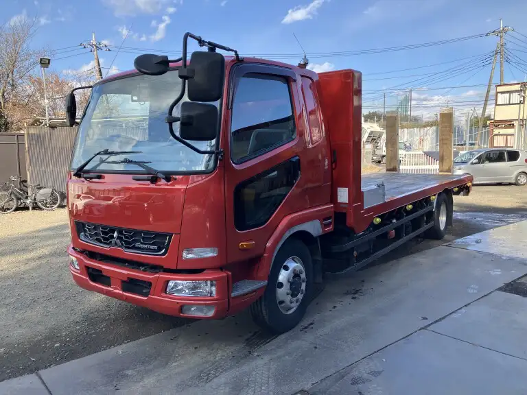 三菱 ファイター 中型/増トン 車両重機運搬 ラジコン ウインチ の中古トラック【車両No.180099】