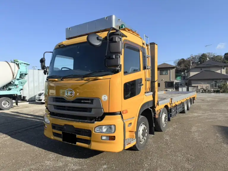 日産UD クオン 大型 平ボディ アルミブロック エアサス の中古トラック【車両No.180102】