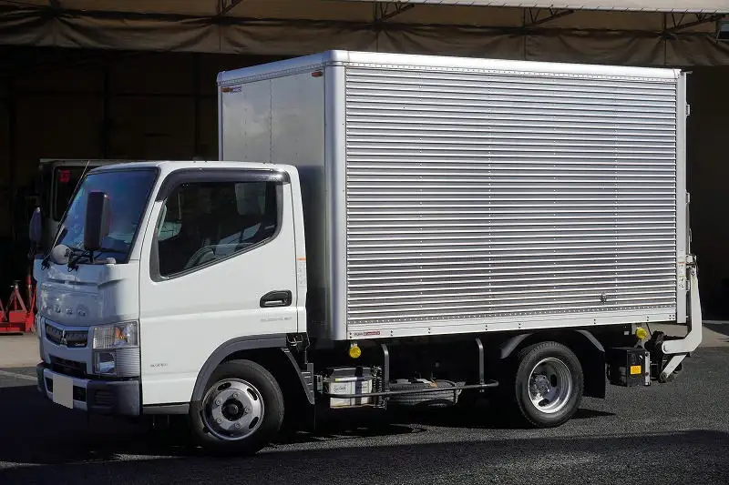 三菱 キャンター 小型 アルミバン パワーゲート TPG-FBA20 の中古トラック【車両No.180186】