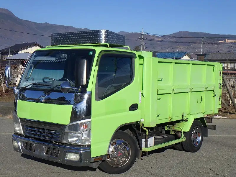 三菱 キャンター 小型 ダンプ 土砂禁 PDG-FE71DD の中古トラック【車両No.180226】