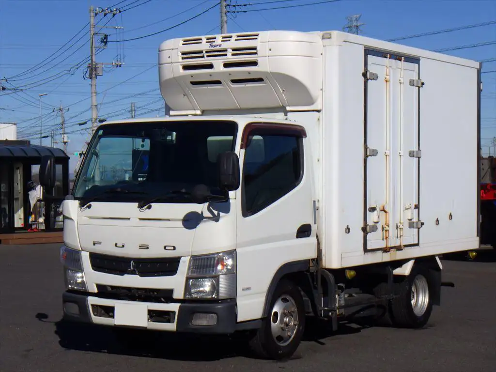 三菱 キャンター 小型 冷凍冷蔵 低温 床ステン の中古トラック【車両No.180308】