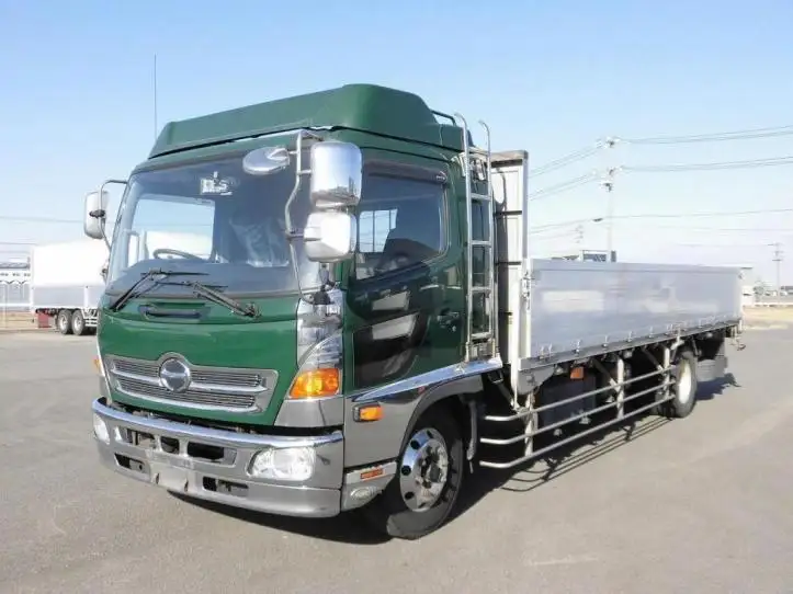 日野 レンジャー 中型/増トン 平ボディ 床鉄板 アルミブロック の中古トラック【車両No.180293】