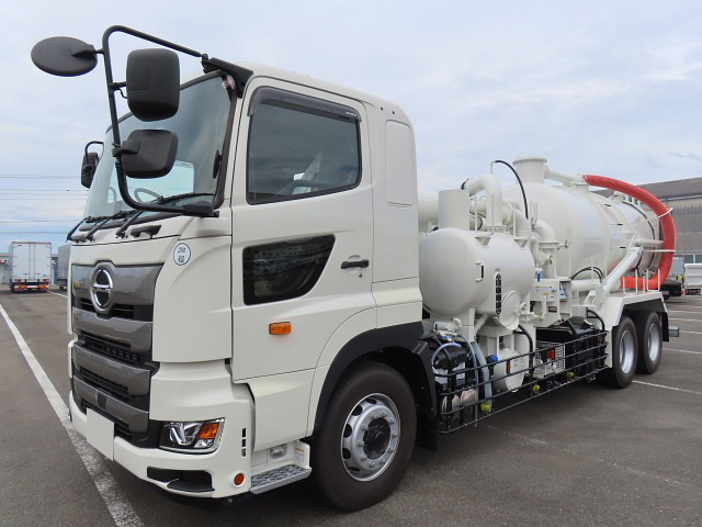 日野 プロフィア 大型 タンク車 汚泥吸引車 2DG-FS1AJE｜画像1